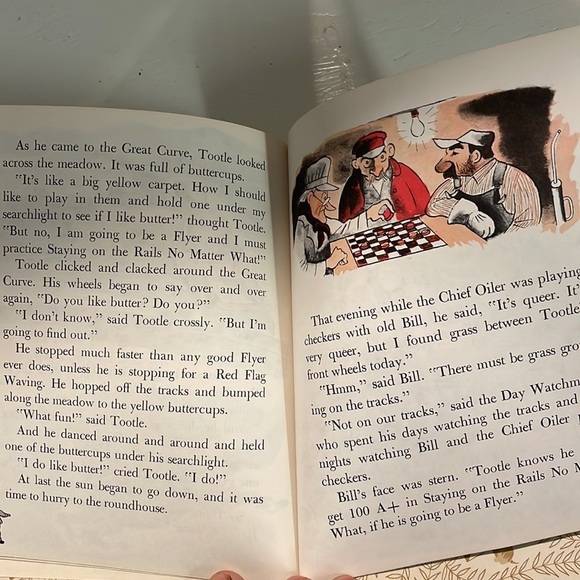 LIKE NEW Vintage 1996 A Little Golden Book Tootle hardcover book - Picture 8 of 9